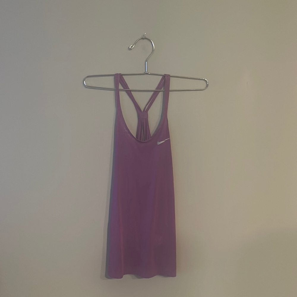 Nike purple workout shirt